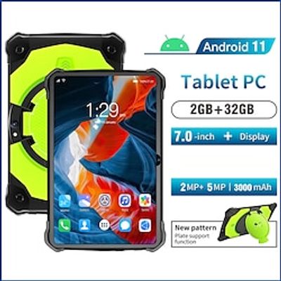 Kids Tablet  Android 11 Learning Tablet for Kids 7 Inch 2GB 16GB Kids Tablet HD Dual Cameras Toddler Educational Toy Gift for Children Lightinthebox