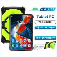 Kids Tablet  Android 11 Learning Tablet for Kids 7 Inch 2GB 16GB Kids Tablet HD Dual Cameras Toddler Educational Toy Gift for Children Lightinthebox - thumbnail