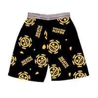 One Piece Monkey D. Luffy Beach Shorts Board Shorts Back To School Anime Harajuku Graphic Kawaii Shorts For Couple's Men's Women's Adults' 3D Print Street Casual Daily Lightinthebox - thumbnail