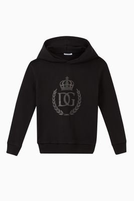 Jersey Hoodie with DG Print Jersey Hoodie with DG Print