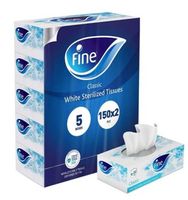 Fine Facial Classic White Tissues , Box of 30 - thumbnail