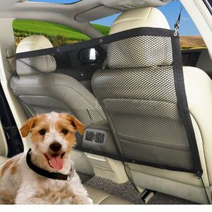 45''x24'' Pet Safety Travel Isolation Net Car Truck Van Seat Pet Dog Cat Barrier Mesh