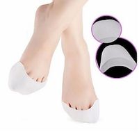 1 Pair Toe Protector Silicone Gel Pointe Toe Cap Cover Toes Soft Pads Protectors For Ballet Shoes Girls Women Foot Care Tools miniinthebox - thumbnail