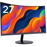 KOORUI Business Monitor Curved 27 inch VA, Full HD 1920 x 1080, Display 75Hz, HDMI, VGA, Black - 27N5C