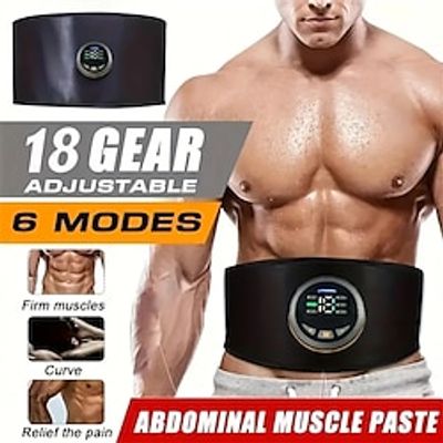 1 Person Electric Waist Shaper Fat Burning Exercise Weight Loss Waist Shaper Lazy Belly Shaper And Exercise Portable Shaper Abdominal Fitness Training Arm Hip Leg Shaper Whole Body Exercise Leg Lightinthebox