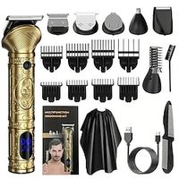 Professional Hair Trimmer For Men Multifunctional 6 In 1 Hair Grooming Kit For Men Shaving Kit For Mustache Body Nose Facial Hair Electric Razor For Men Cordless Beard Trimmer For Men Lightinthebox