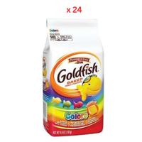 Pepperidge Farm Goldfish Baked Snack Crackers Colors, 24X187G