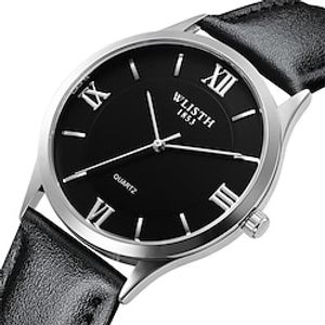 Men Quartz Watch Minimalist Sports Business Wristwatch Luminous Date Week Waterproof Zinc alloy Watch miniinthebox