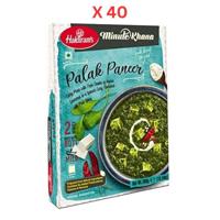 Haldirams Minute Khana Curry 300 Gm-Palak Paneer Pack Of 40 (UAE Delivery Only)