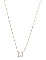 Hubb Necklace Extra Small Full Diamond Emerald Dot - thumbnail