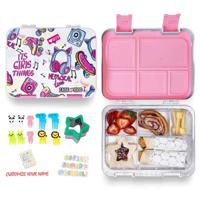 Eazy Kids 5 & 4 Convertible Bento Lunch Box With Sandwich Cutter Set - Its Girls Things