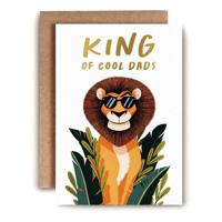 Pinak King Of Cool Dads Greeting Card
