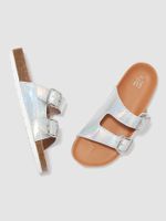 Kids Metallic Sandals - thumbnail