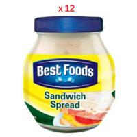 Best Foods Sandwich Spread 470Ml Pack Of 12 (UAE Delivery Only)