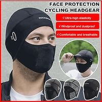 Ice Silk Face Protection Cycling Warm Hood, Men Winter Thermal Windproof Motorcycle Ski Mask Lightinthebox - thumbnail