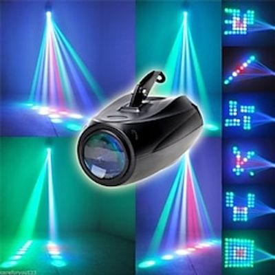 LED RGB Bar Lighting Laser Projector Party Club DJ Lamp Effect LED Stage Light Patterns Dj Bar Wedding Stage Party Lights Lightinthebox