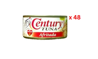 Century Tuna Afritada, 180 Gm Pack Of 48 (UAE Delivery Only)