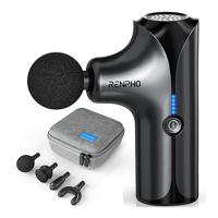 RENPHO Mini Massage Gun | Handheld Portable Electric Body Massager for Athletes with 5 speed | Black - RP-GM173-BK