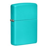 Zippo 49454 Classic Flat Turquoise Winfproof Lighter