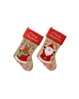 Kaemingk Decoris Stocking Polyester Assorted 1 Piece