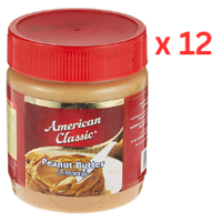 American Harvest Peanut Butter Creamy 12x340G