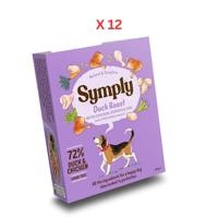 Symply Duck Roast Adult Wet Dog Food 395g Pack Of 12
