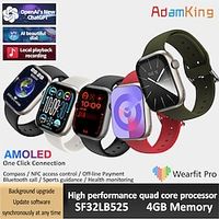 696 HK9PRO Smart Watch 2.02 inch Smartwatch Fitness Running Watch Bluetooth Pedometer Call Reminder Sleep Tracker Compatible with Android iOS Women Men Hands-Free Calls Message Reminder Step Tracker miniinthebox - thumbnail