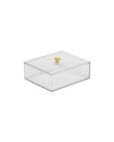 Homesmiths Clear Storage Box L18 x W15 x H7.5 cm