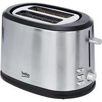 Beko 2-Slice Toaster 7-Toasting Levels 850W Stainless Steel - TAM6201I