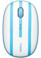 Rapoo M650 Mouse Multimode Wireless White Blue - 12092 - thumbnail
