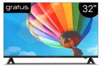 Gratus 32 Inch Edgeless Smart Tv Android Smart 11 - GTV32SCIJ