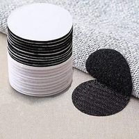 20 Pairs 60mm Strong Self Adhesive Fastener Nylon Hook Dots Stickers Adhesive Tape For Bed Sheet Sofa Mat Carpet Anti Slip Mat miniinthebox - thumbnail