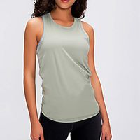 Women's Vest Open Back Pure Color Stylish Basic Casual Sleeveless Sweater Cardigans Crew Neck Spring Summer Green White Black miniinthebox - thumbnail