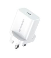 Riversong Powerkub20 AD75c 20W PD Fast Wall Charger, White