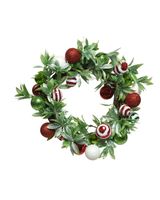 Homesmiths Christmas Wreath Foam Baubles 42cm