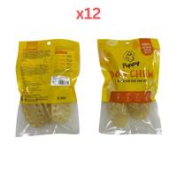 Puppy Dog Chew Shoe 3 Inch 4pcs 30G (Pack of 12)