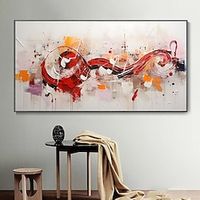Mintura Handmade Texture Oil Paintings On Canvas Wall Art Decoration Modern Abstract Picture For Home Decor Rolled Frameless Unstretched Painting miniinthebox - thumbnail