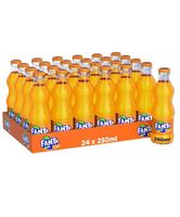 Fanta Orange Soft Drink 250ml Pack of 24