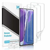Phone Screen Protector For SAMSUNG Note 20 Ultra Note 10 Lite Galaxy Note 10 Note 20 Hydrogel Film 3 pcs High Definition (HD) Ultra Thin Scratch Proof Front Screen Protector Phone Accessory Lightinthebox - thumbnail
