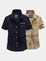 Breathable Chest Pockets Shirts