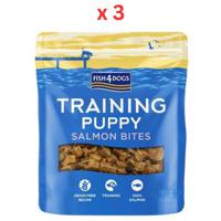 Fish4Dogs Training Salmon Bites Puppy Treats 80G (Pack Of 3)