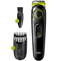 Braun Rechargeable Beard Trimmer And Hair Trimmer - BT 3300 GP