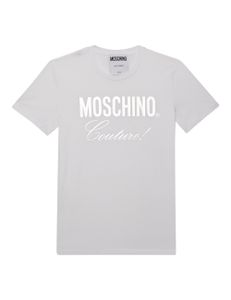 Logo Cotton Jersey T-shirt - White /Silver