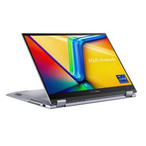 ASUS Vivobook S 14 FLIP TP3402VA-LZ144W, Intel Core i9 13900H, 16GB RAM, 1TB SSD, 14 Inch WUXGA Touch & Flip, Intel IRIS XE Graphics, Win11 Home, Eng-Arab K-B, Silver