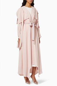 Cape Abaya with Sheila & Belt in Crepe