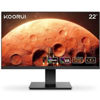 KOORUI Business Monitor 24 inch IPS, Full HD 1920 x 1080, Display 100Hz, HDMI, VGA, Black - 24P02