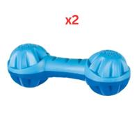 Trixie TPR Cooling Dumbbell Toy For Dogs - Blue 18Cm (Pack Of 2)