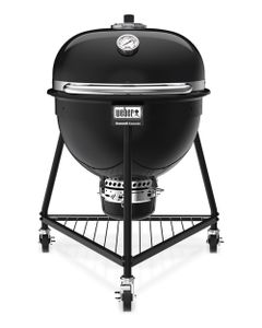 Weber 24 inch Summit E6 Charcoal Kamado Grill & Smoker Black