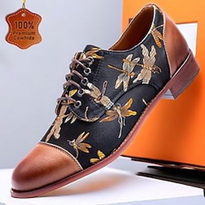 Men's Oxfords Formal Shoes Brogue Dress Shoes British Gentleman Office Career Party Evening Leather Italian Full-Grain Cowhide Comfortable Slip Resistant Lace-up Black Lightinthebox Men's Oxfords Formal Shoes Brogue Dress Shoes British Gentleman Office Career Party Evening Leather Italian Full-Grain Cowhide Comfortable Slip Resistant Lace-up Black Lightinthebox