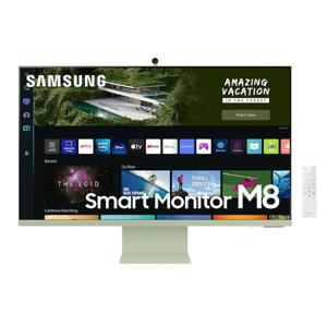 Samsung 32 inch UHD Monitor with Smart TV Experience and Iconic Slim Design (Spring Green)